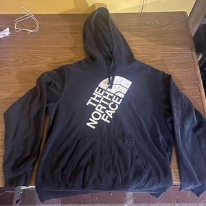 Men’s North face large Hoodie in black
